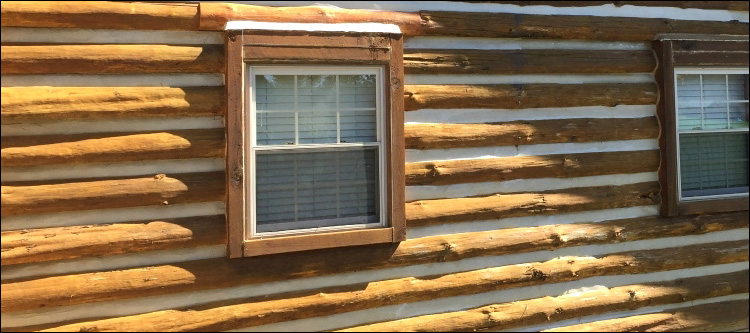 Log Home Whole Log Replacement  Alpharetta, Georgia